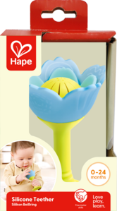 Hape Flower Teether Blue