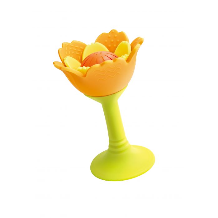 Hape Flower Teether Orange