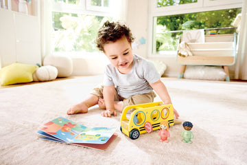 Hape Land The Lively School Bus