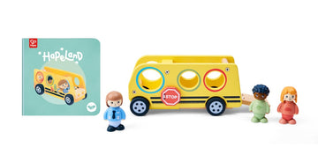 Hape Land The Lively School Bus
