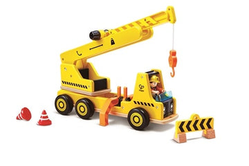 Hape Mobile Crane & Construction Set