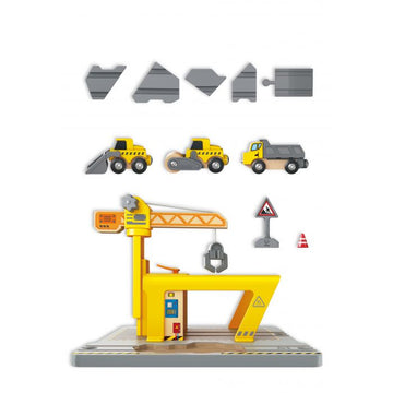 Hape Railway Crane Construction