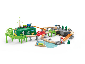 Hape Train Bucket Set