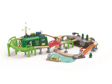 Hape Train Bucket Set