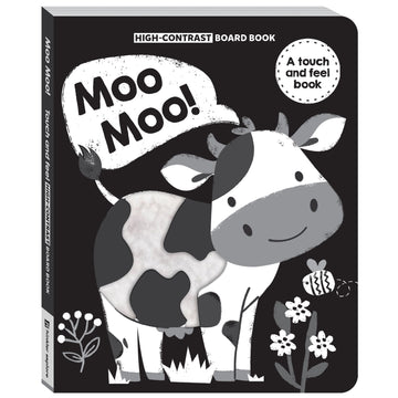High Contrast Board Book Touch and Feel: Moo Moo!