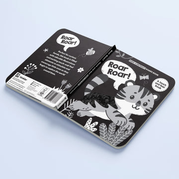 High Contrast Board Book Touch and Feel: Rawr Rawr!