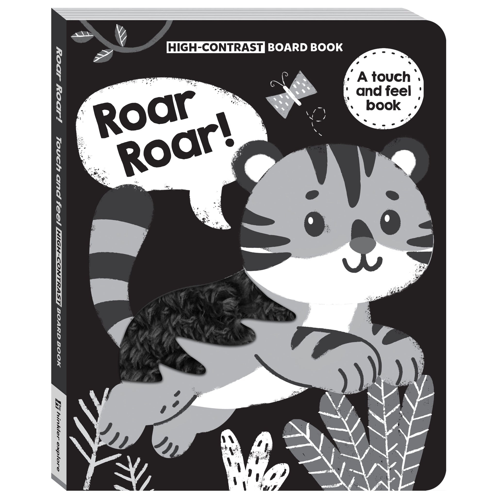 High Contrast Board Book Touch and Feel: Rawr Rawr!