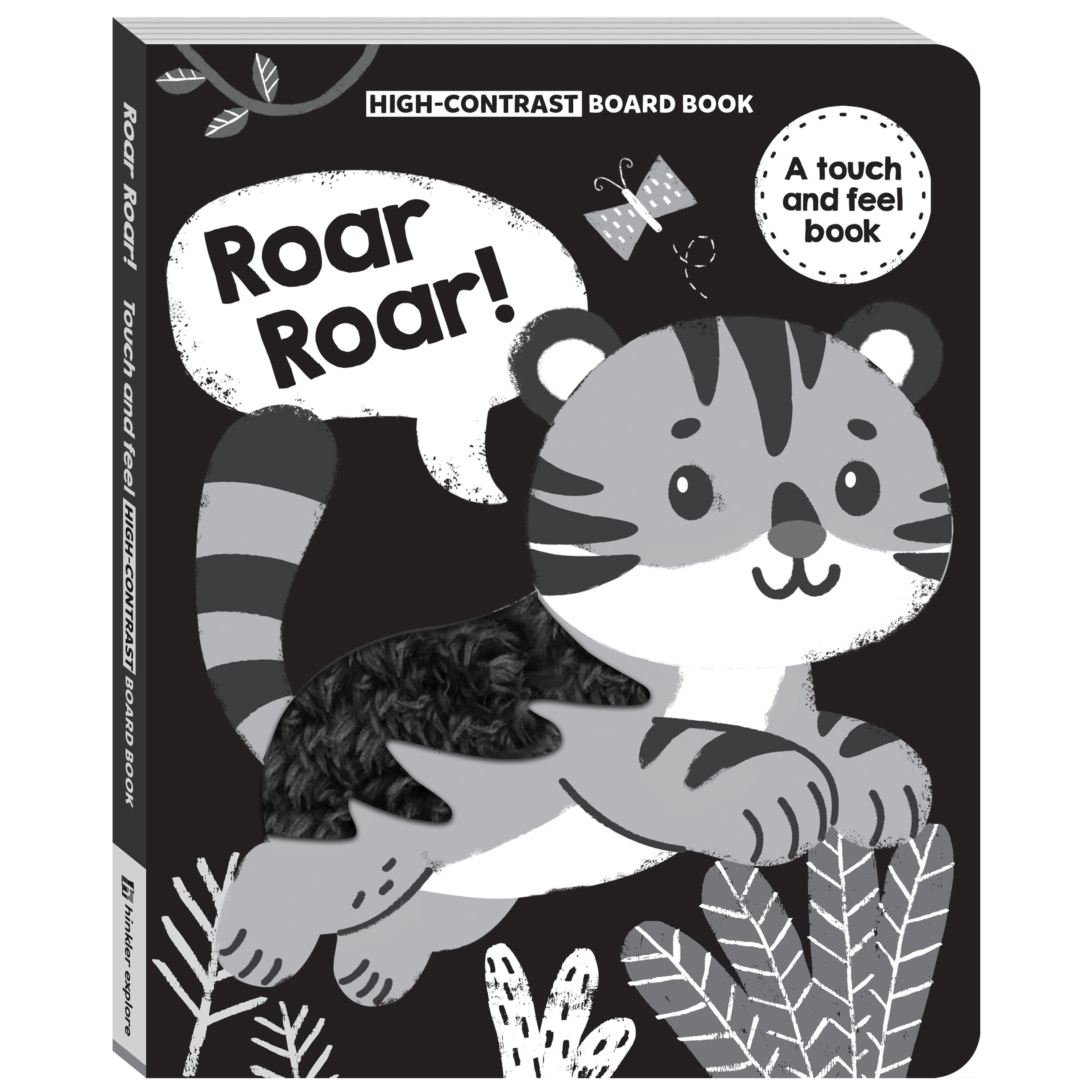 High Contrast Board Book Touch and Feel: Rawr Rawr!