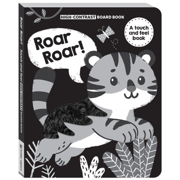 High Contrast Board Book Touch and Feel: Rawr Rawr!
