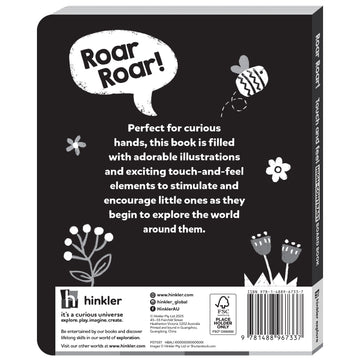 High Contrast Board Book Touch and Feel: Rawr Rawr!