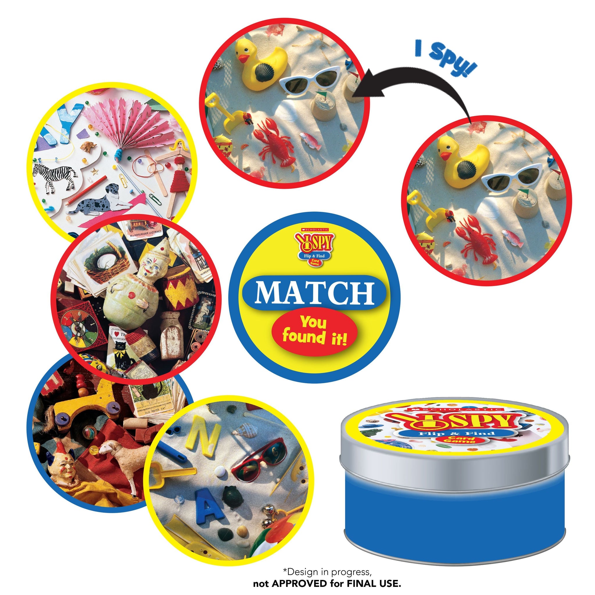 I Spy Flip & Find Card Game