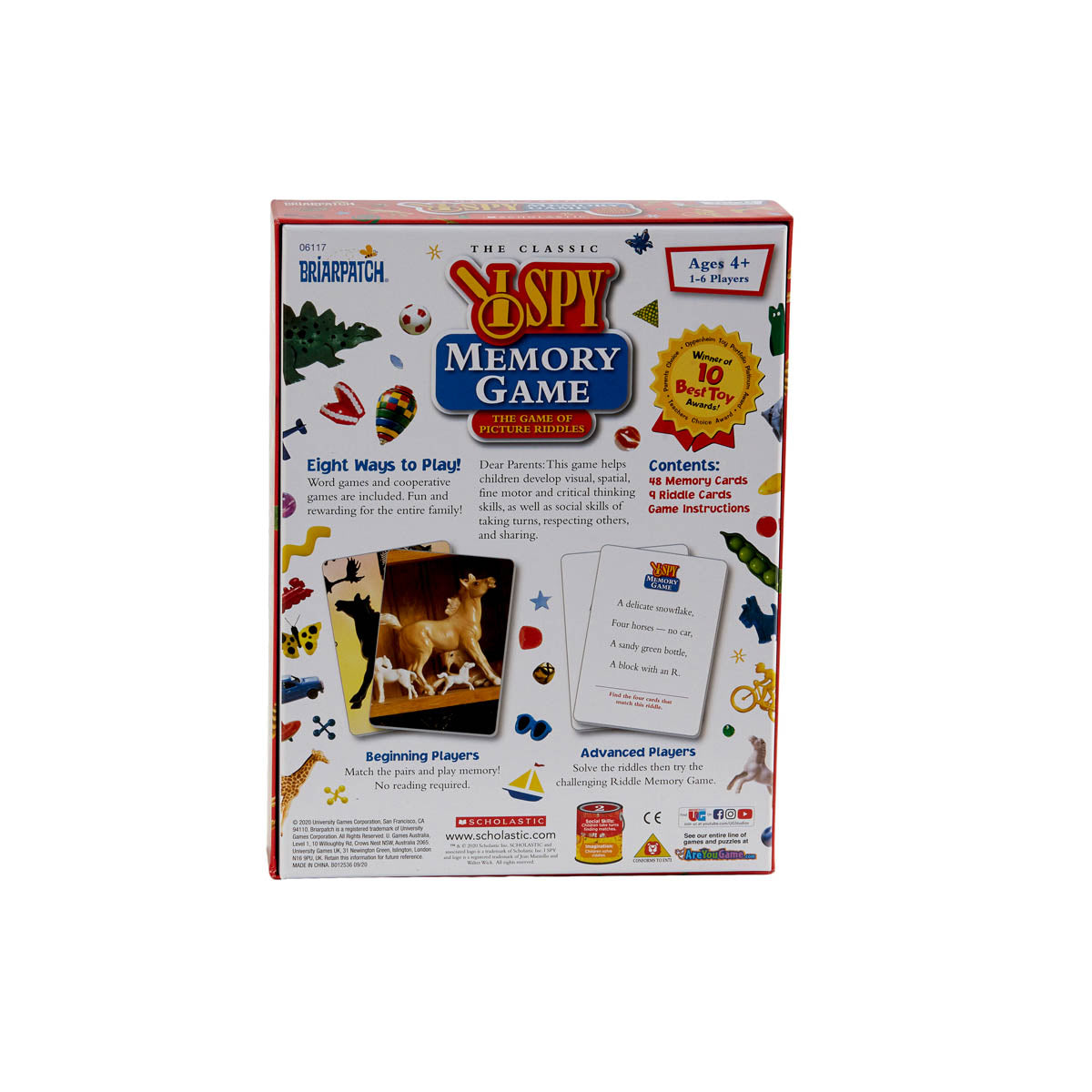 I Spy Memory Game