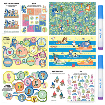 Inkredibles Bluey Poster Activity Kit