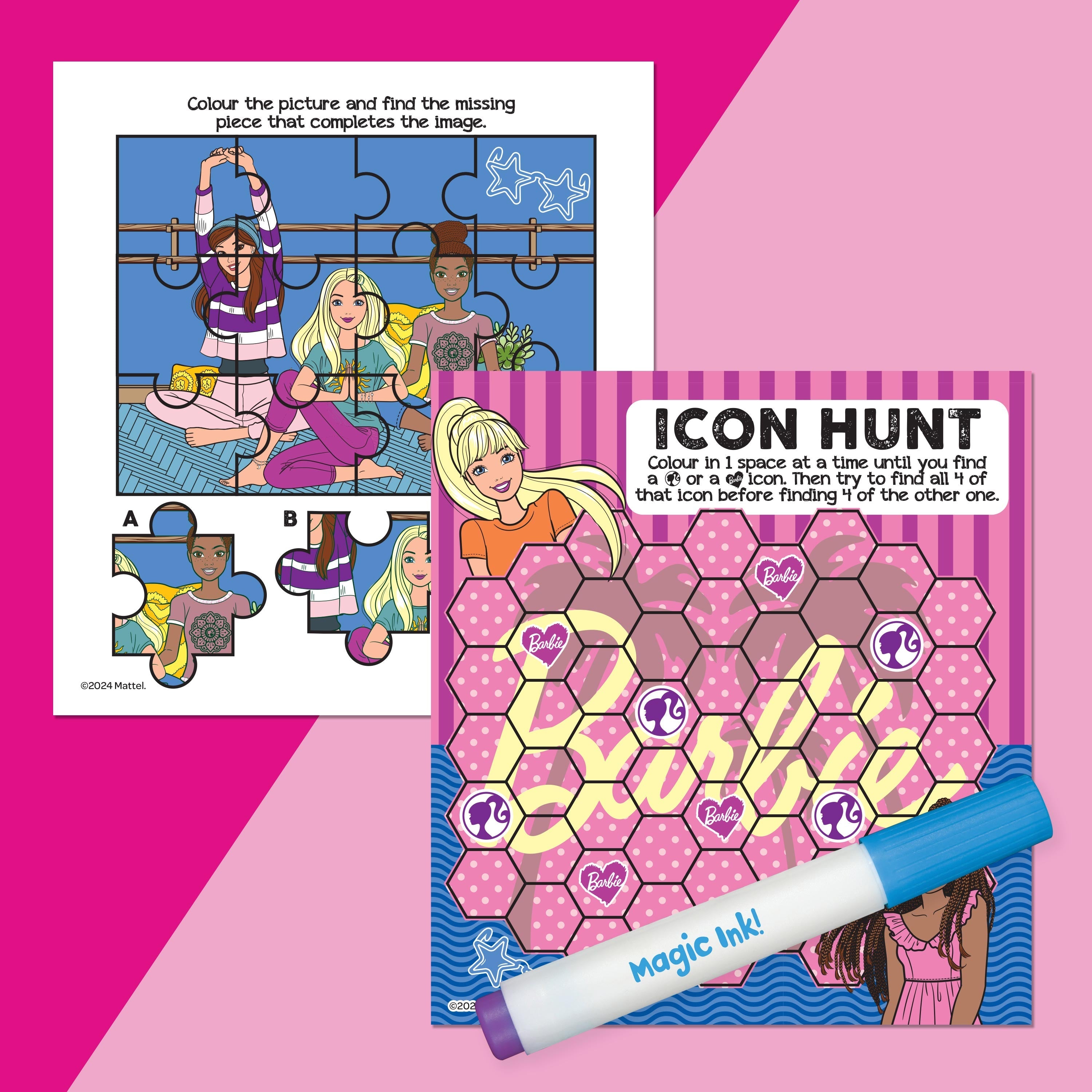 Inkredibles Barbie Magic Ink Pictures