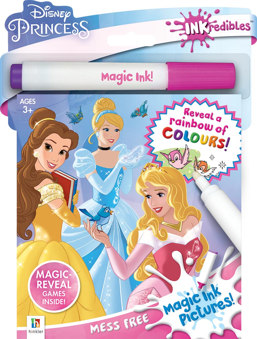 Inkredibles Magic Ink Pictures Disney Princess