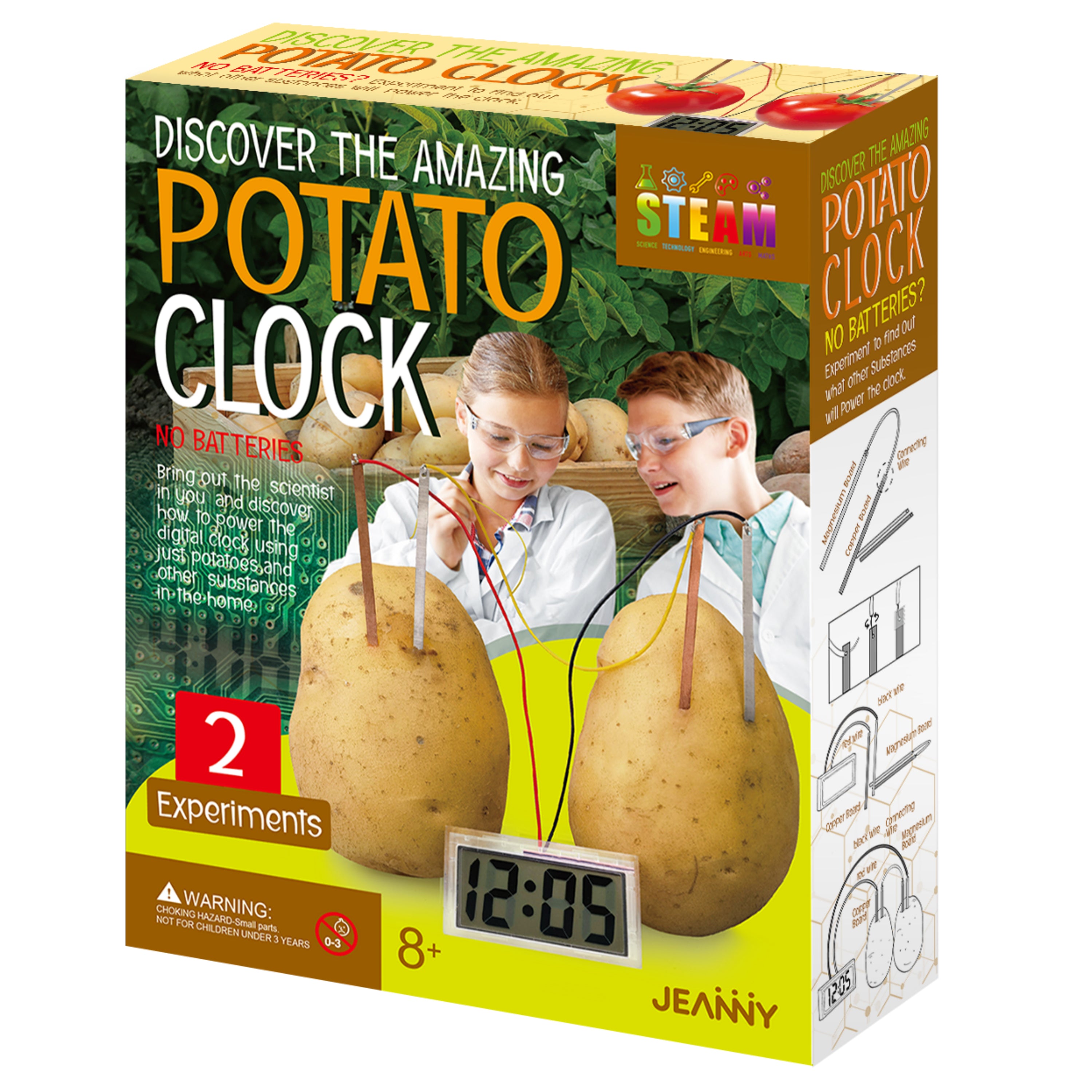 Potato Timer Jeanny STEAM Potato Clock