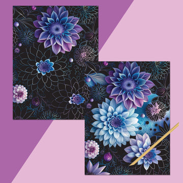 Kaleidoscope Etch Art Creations Floral Fantasy