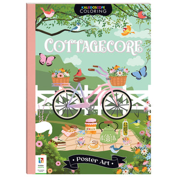 Kaleidoscope Poster Art Cottagecore