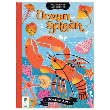 Kaleidoscope Poster Art Ocean Splash