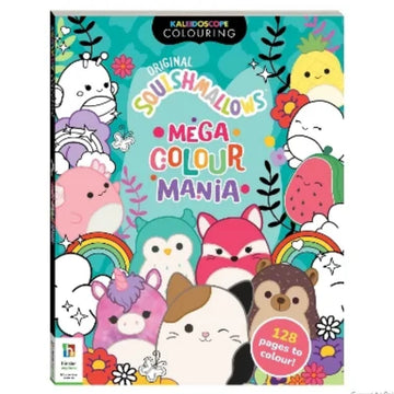 Kaleidoscope Squishmallows Colouring Book Mega Colour Mania