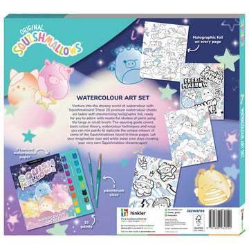 Kaleidoscope Squishmallows Watercolour Art Set