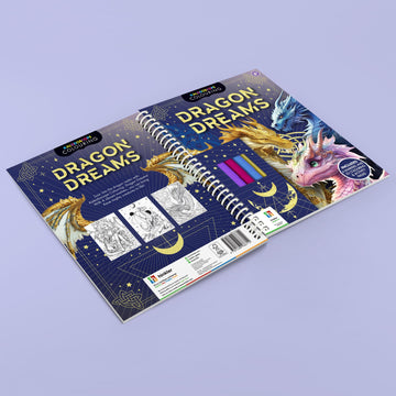 Kaleidoscope Colouring Dragon Dreams