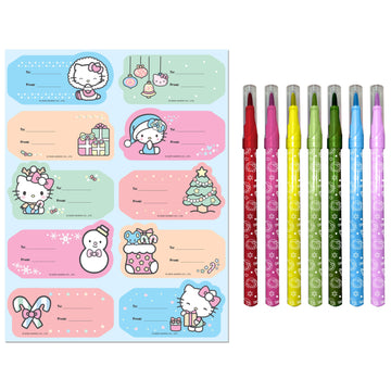 Kaleidoscope Colouring Kit Hello Kitty Christmas