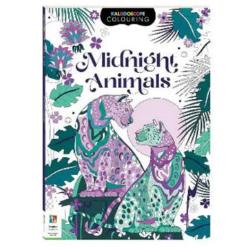 Kaleidoscope Colouring Midnight Animals