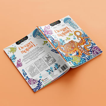 Kaleidoscope Colouring Ocean Splash