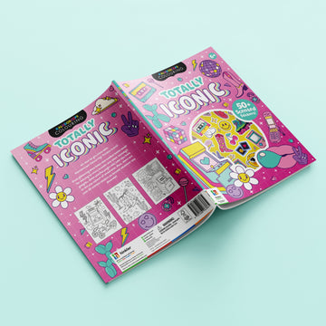 Kaleidoscope Colouring Scented Stickers: Totally Iconic