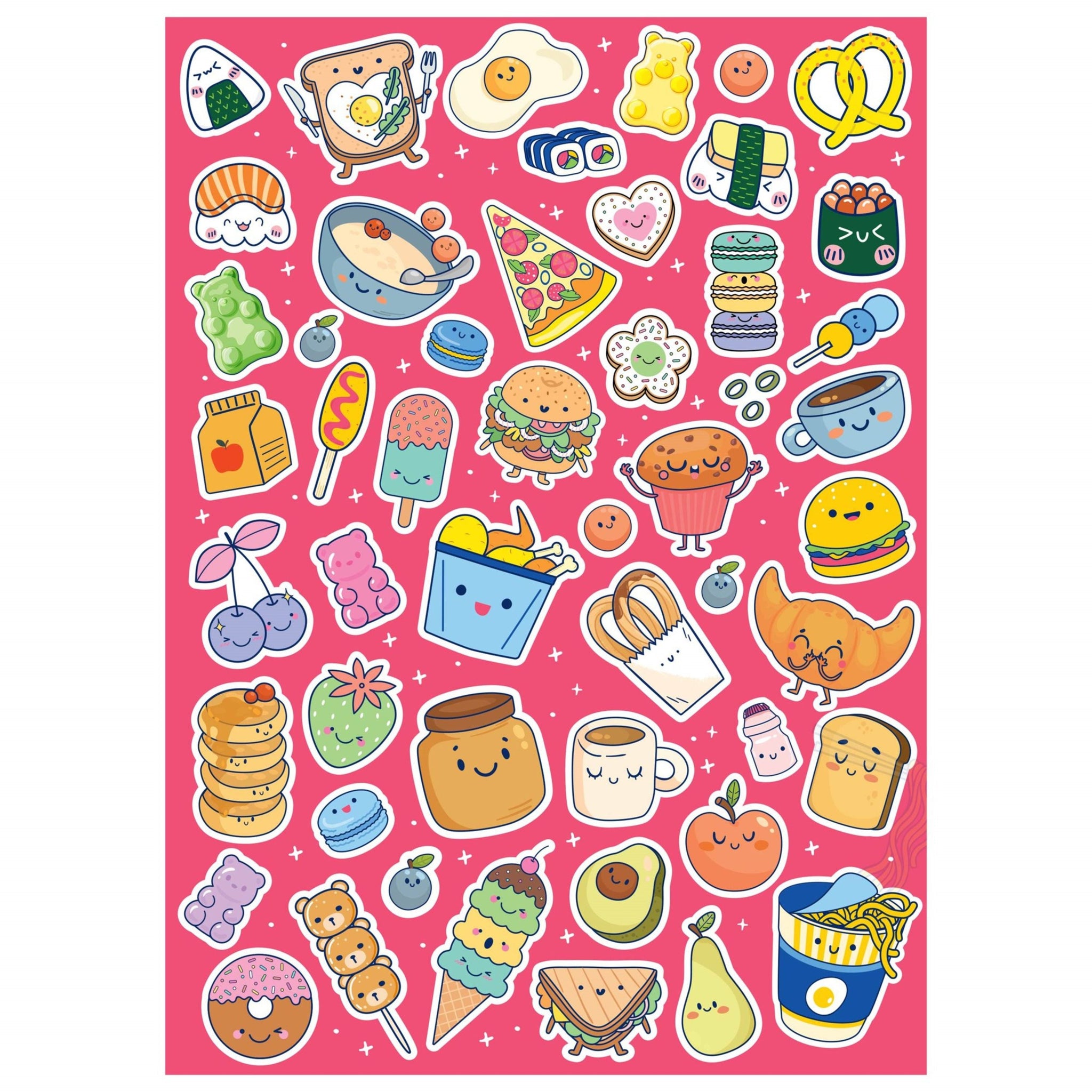 Kaleidoscope Colouring Scented Stickers: Totally Yummy