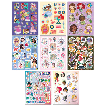 Kaleidoscope Disney Princess Sticker Bomb