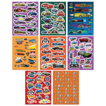 Kaleidoscope Hot Wheels Sticker Bomb