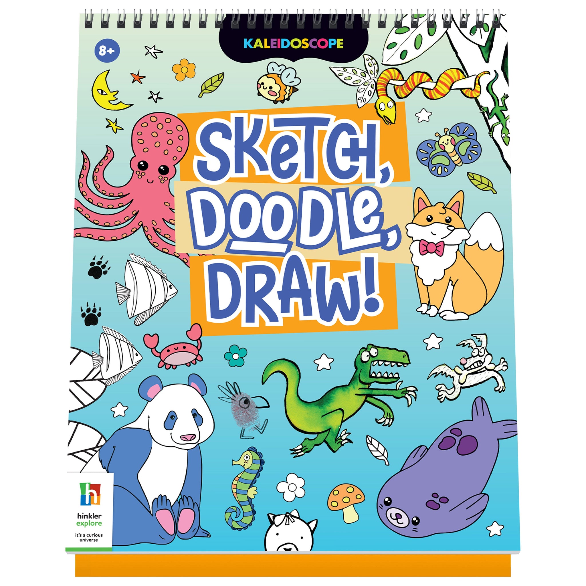 Kaleidoscope Sketch Doodle Draw! Animals