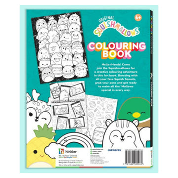 Kaleidoscope Squishmallows Colouring Book Tutti Frutti