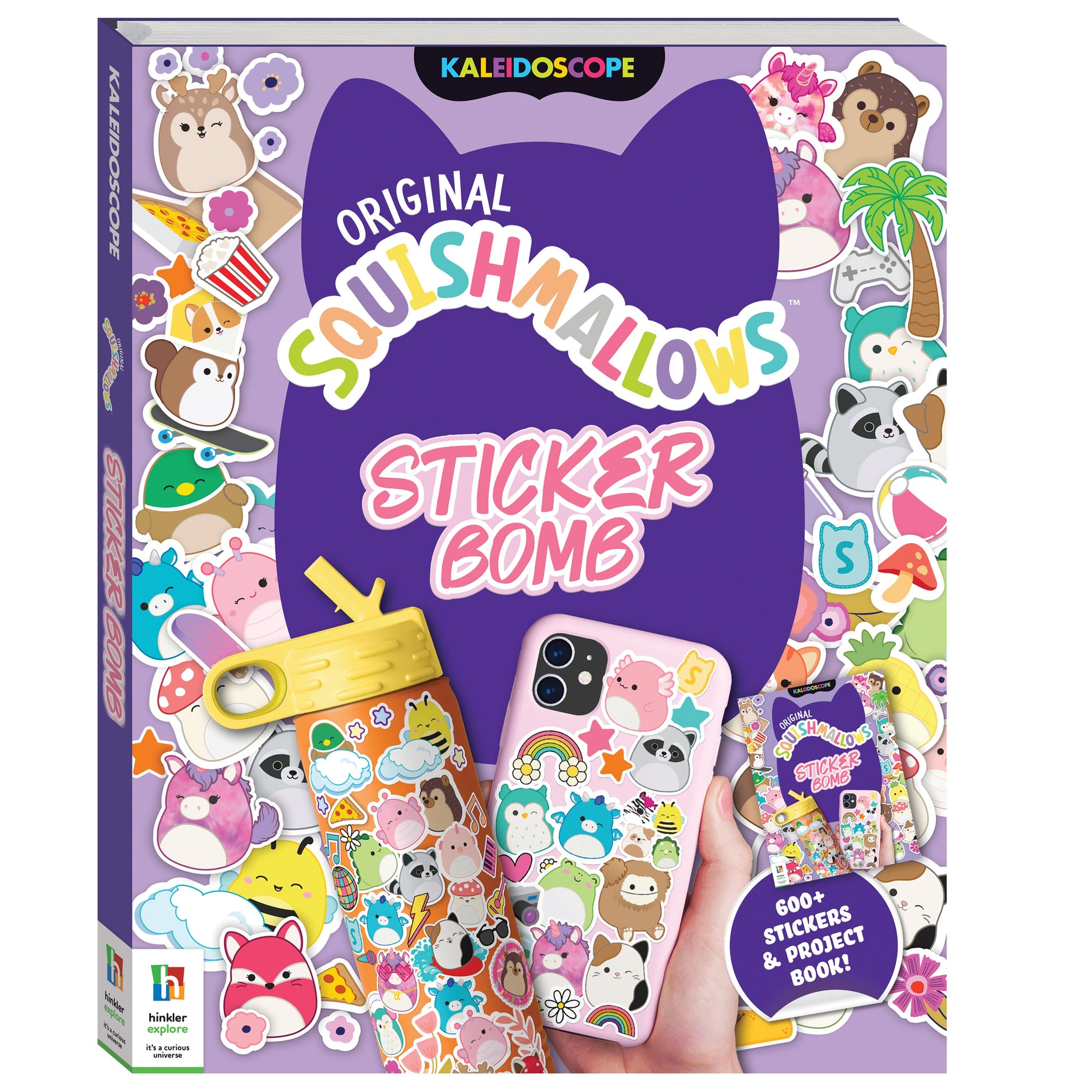 Kaleidoscope Sticker Bomb Squishmallows Book