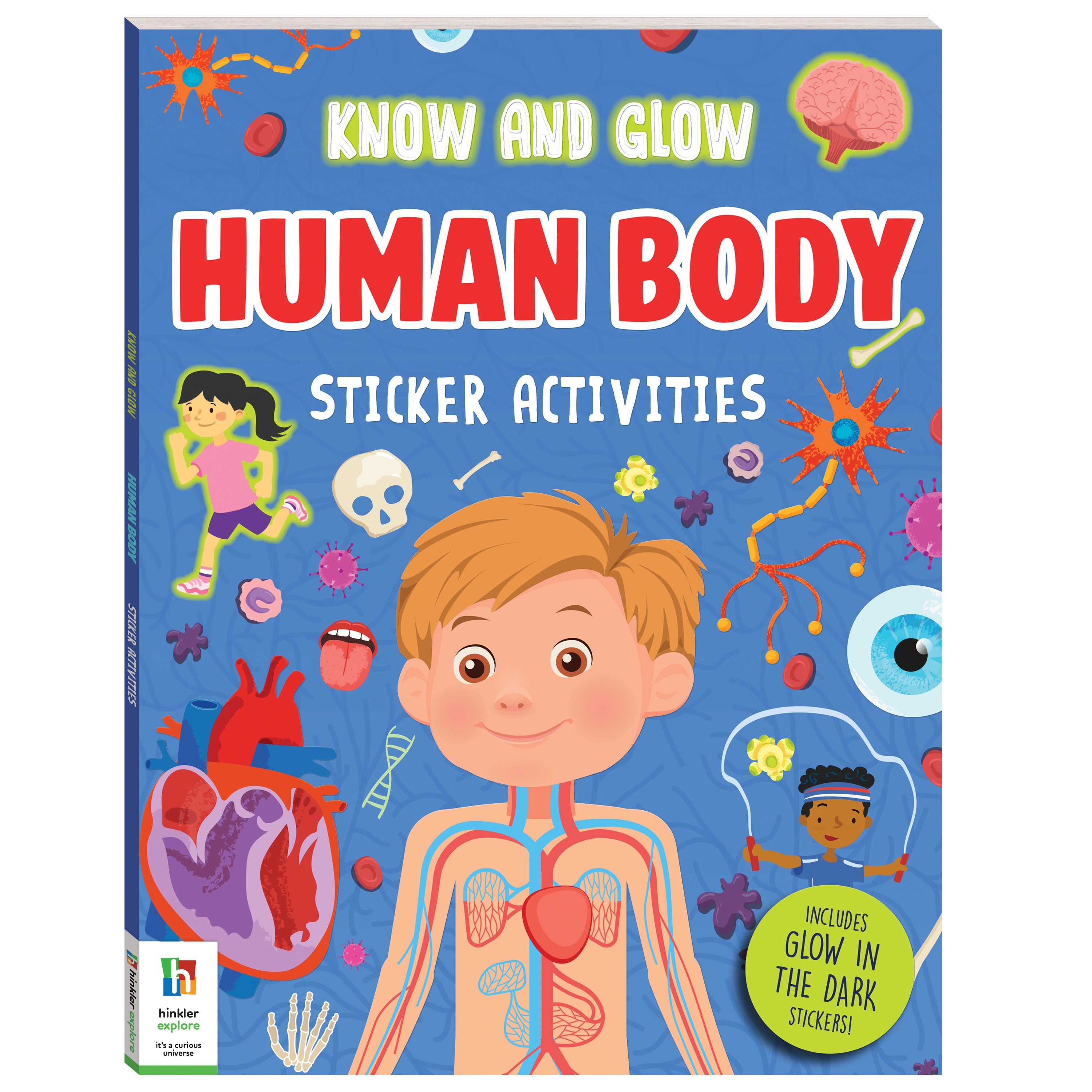 Know and Glow Human Body Sticker Activities