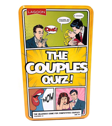 Lagoon The Couples Quiz! Tin
