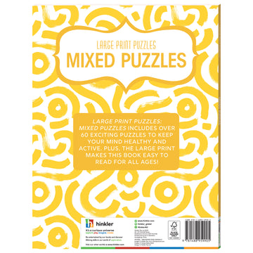 Large Print Puzzles Mixed Puzzles