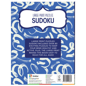 Large Print Puzzles Sudoku