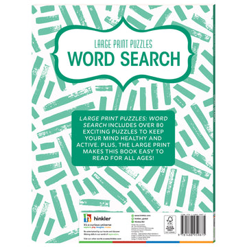 Large Print Puzzles Word Search