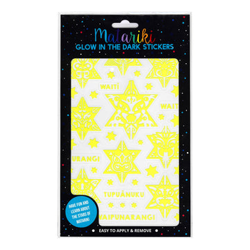 Matariki GID Star Stickers 170x275 - Set Of 2