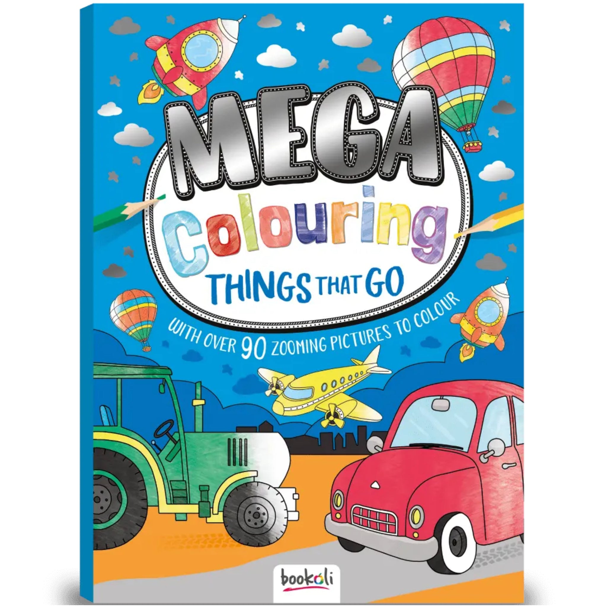 Mega Colouring Things That Go