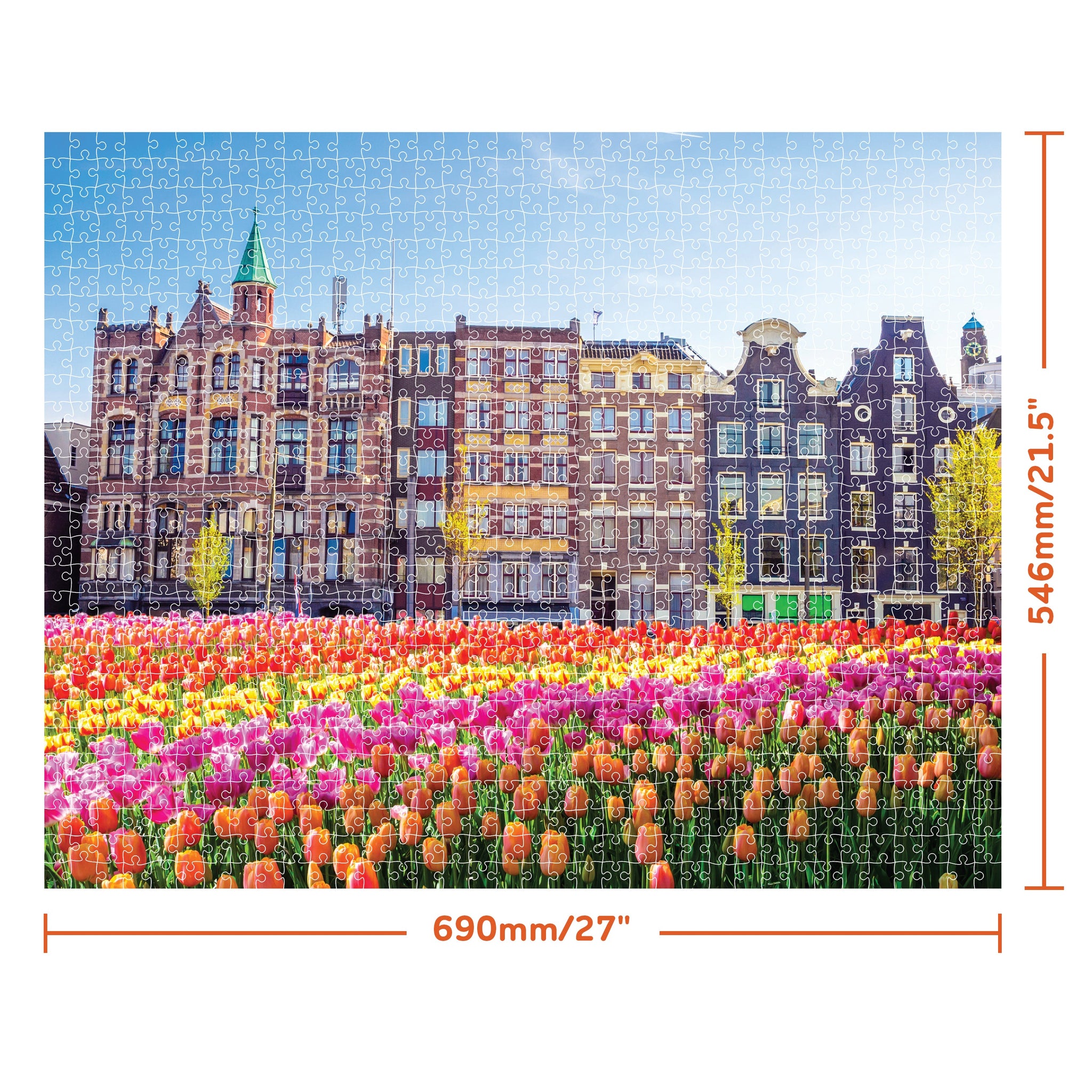 Mindbogglers 1000pc Jigsaw: Amsterdam Netherlands