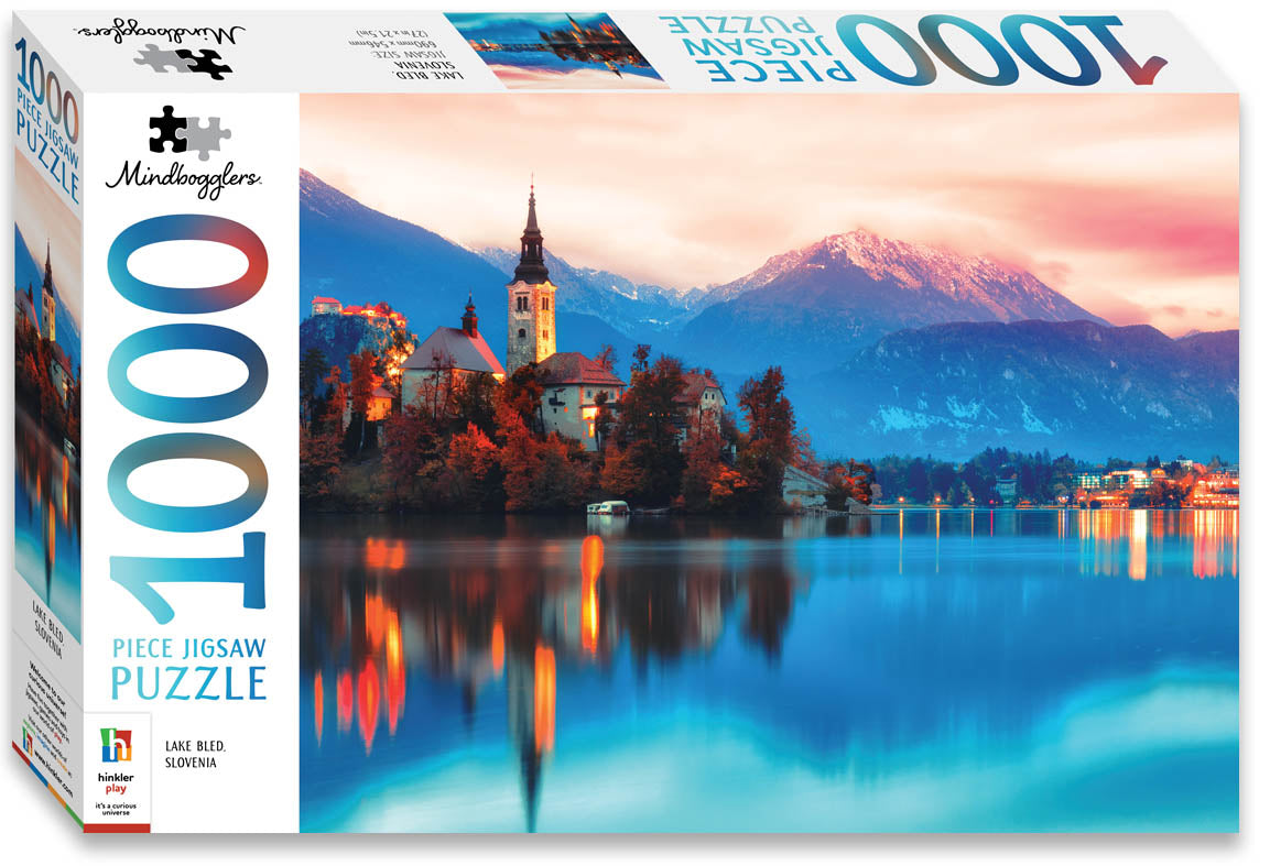 Mindbogglers 1000pc Jigsaw Lake Bled Slovenia