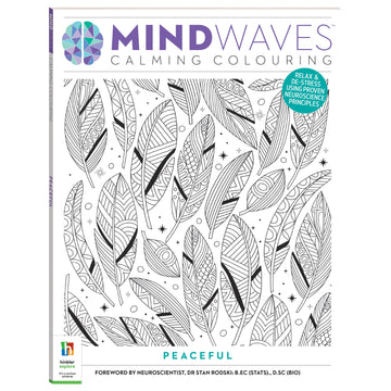 Mindwaves Calming Colouring: Peaceful