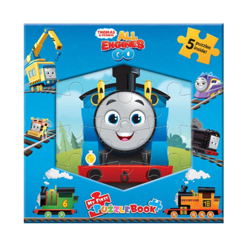 My First Puzzle Book Mattel Thomas On The Go