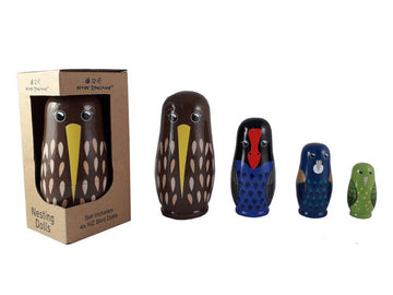 NZ Nesting Doll NZ Birds 4pcs