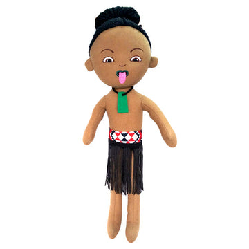 NZ Soft Doll Kapa Haka Boy 40cm