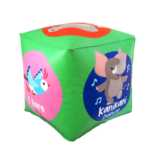 NZ Te Reo Maori Actions Inflatable Cube 20cm